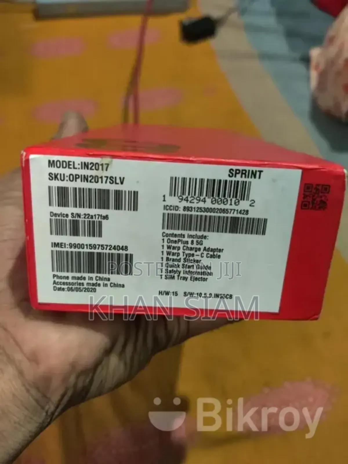 OnePlus 8 128 GB Silver