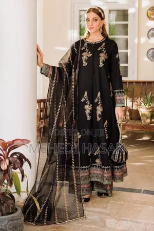 Photo - Ready Made Afsan Print Three Piece