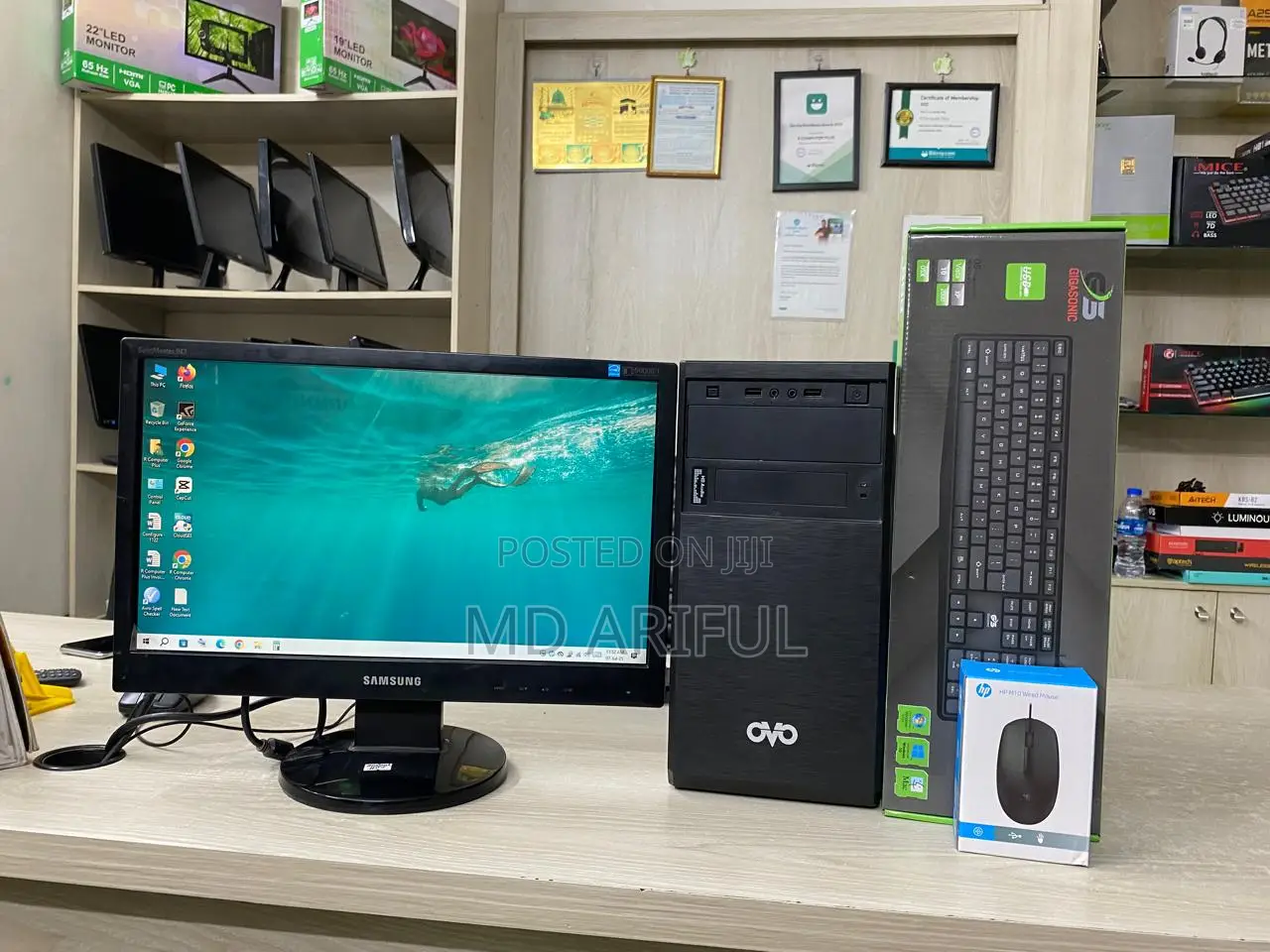 Desktop Computer 8GB Intel Core I5 SSD 128GB