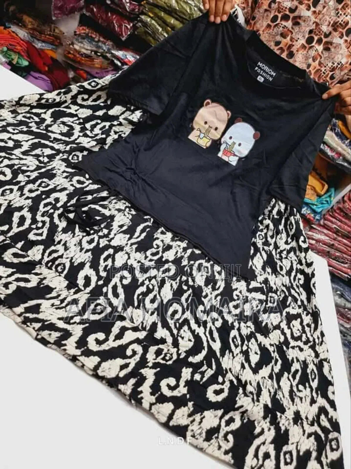 Skirt Set and T-Shirt