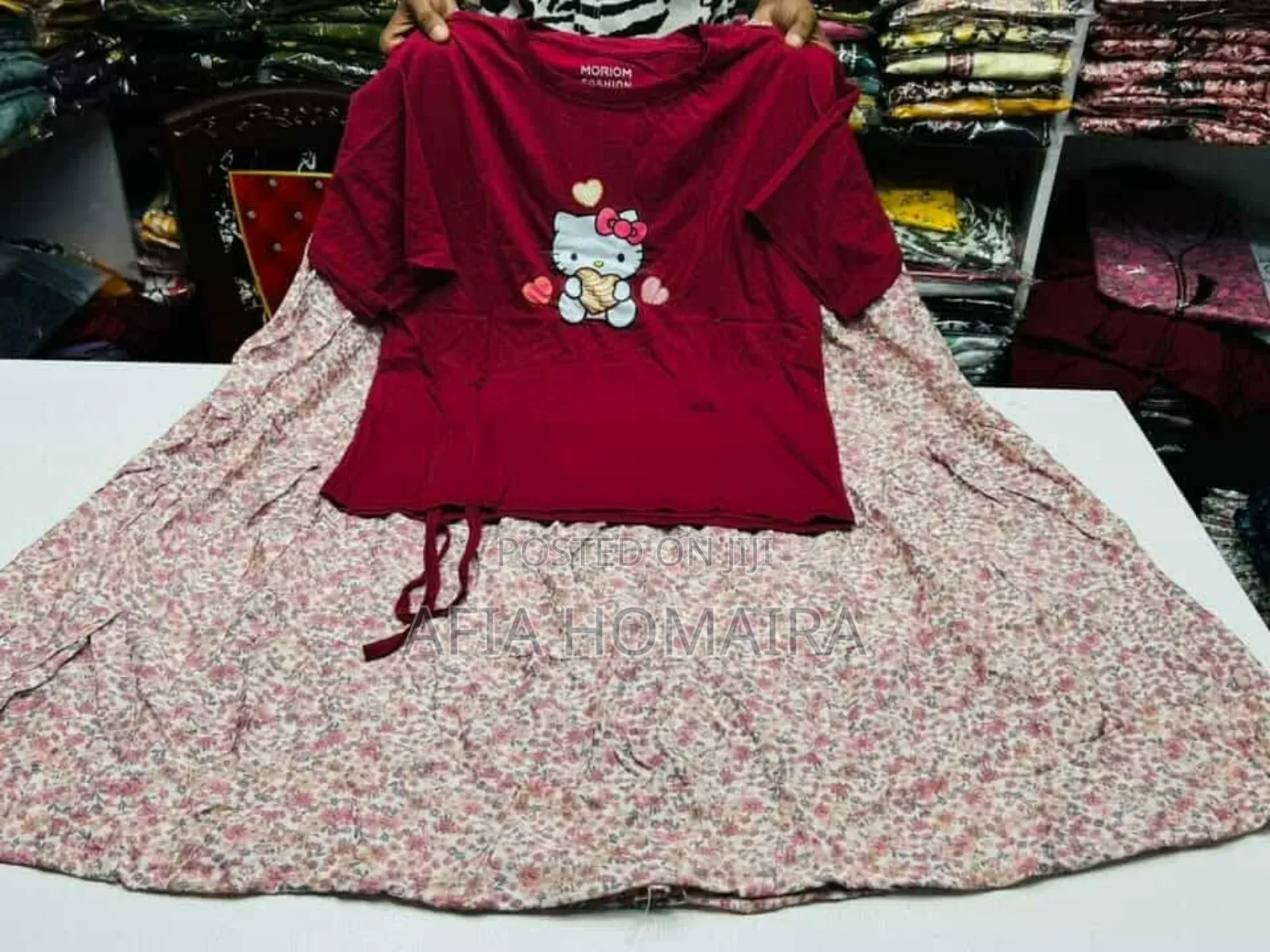 Skirt Set and T-Shirt