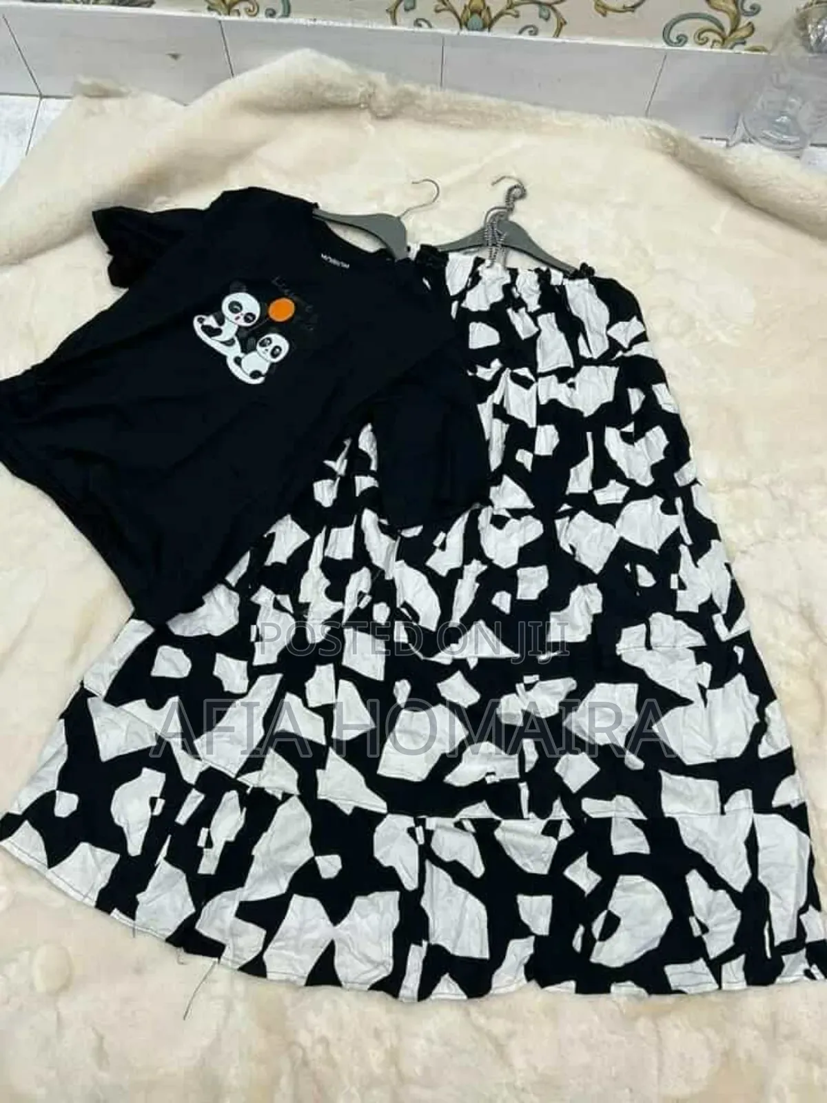 Skirt Set and T-Shirt