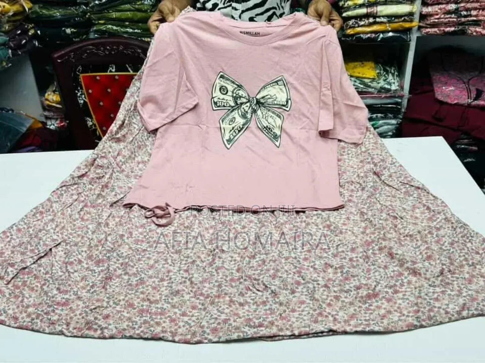 Skirt Set and T-Shirt