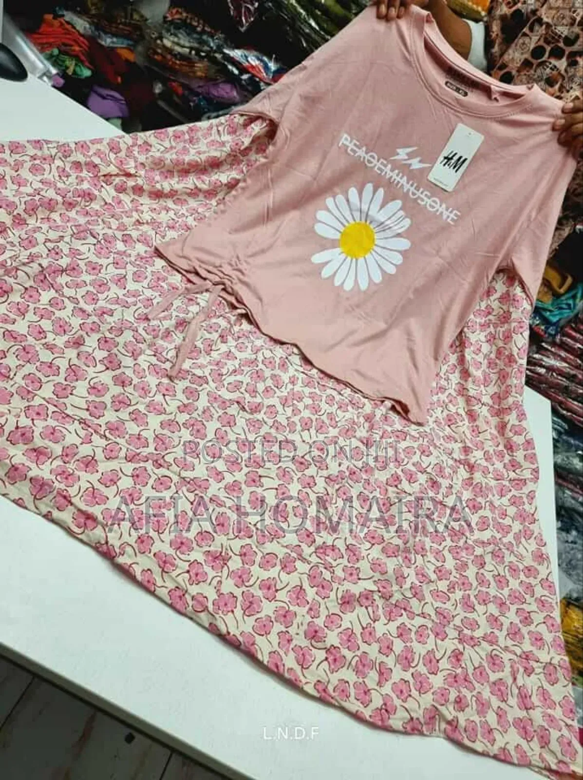 Skirt Set and T-Shirt