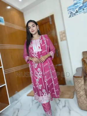 Georgette Embroidery Three Piece