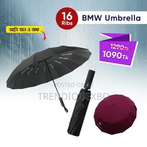 Photo - BMW 16 Shik Heavy Duty Umbrella | Auto Open-Close |