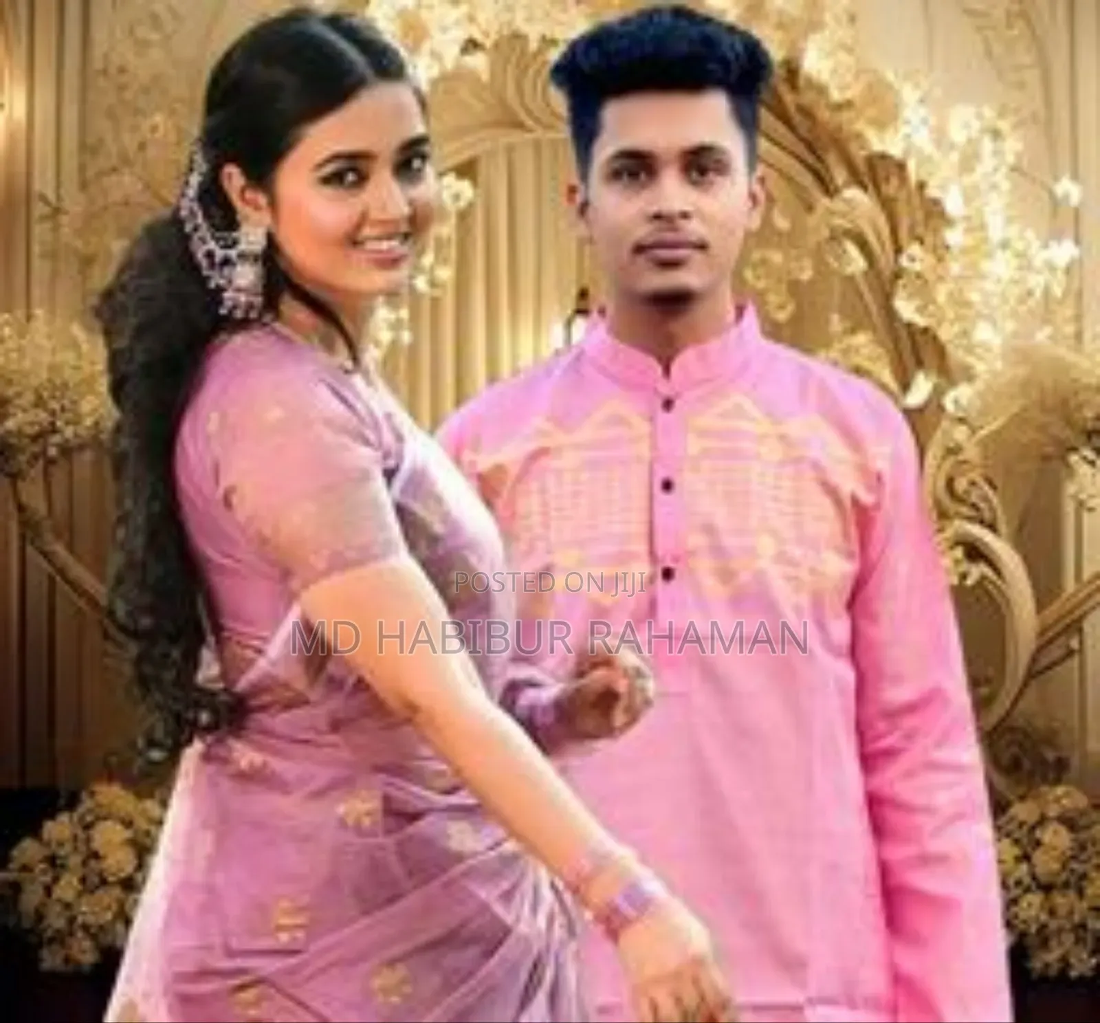 Sharee Panjabi Couple Set