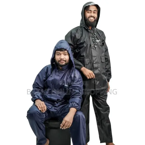 100% Water Proof High Quality Rain Coat With Pant