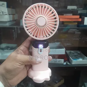 Photo - Mini Fan । Digital Display Hand Fan