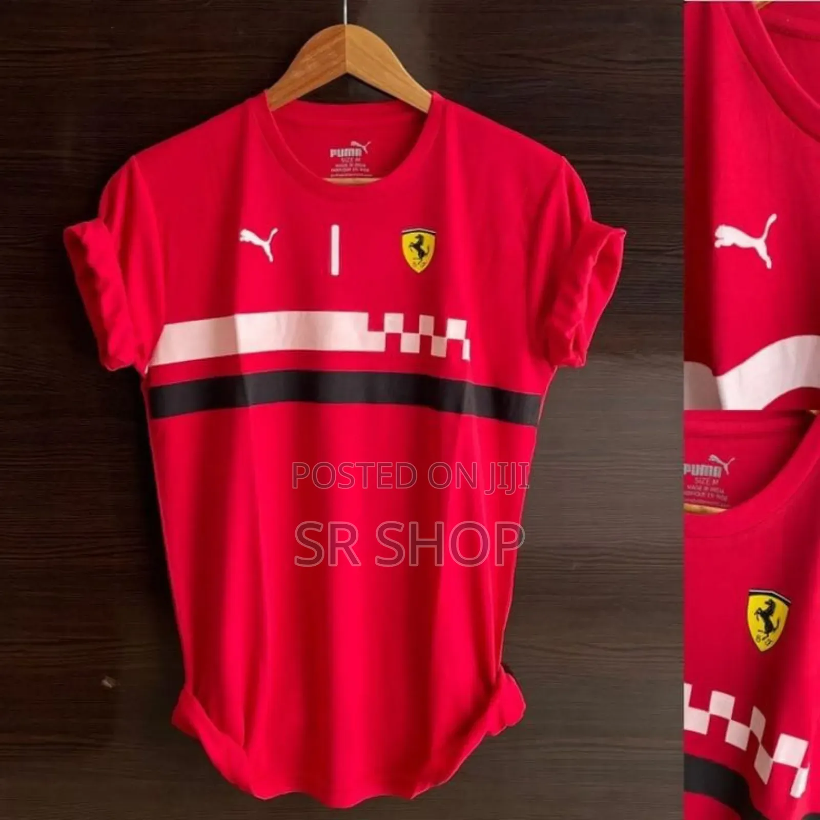 China Mesh Fabric T-Shirt Combo