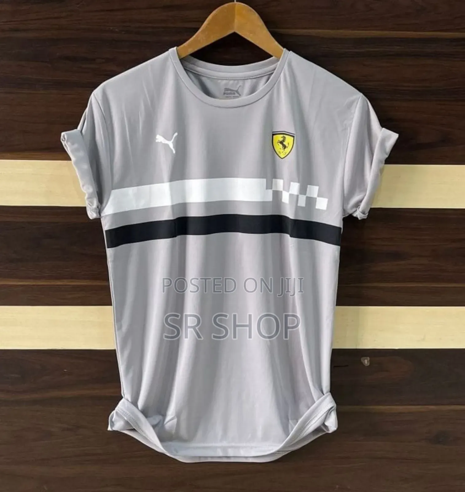 China Mesh Fabric T-Shirt Combo