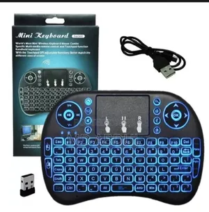 Mini I8 2.4 Wireless Keyboard With Touch Pad and Blacklight