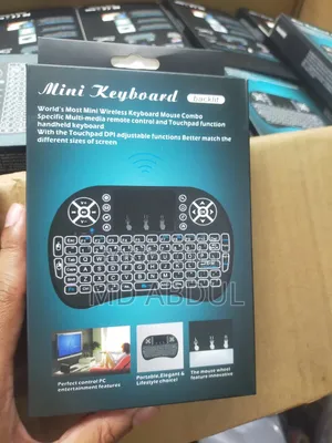 Mini I8 2.4 Wireless Keyboard With Touch Pad and Blacklight