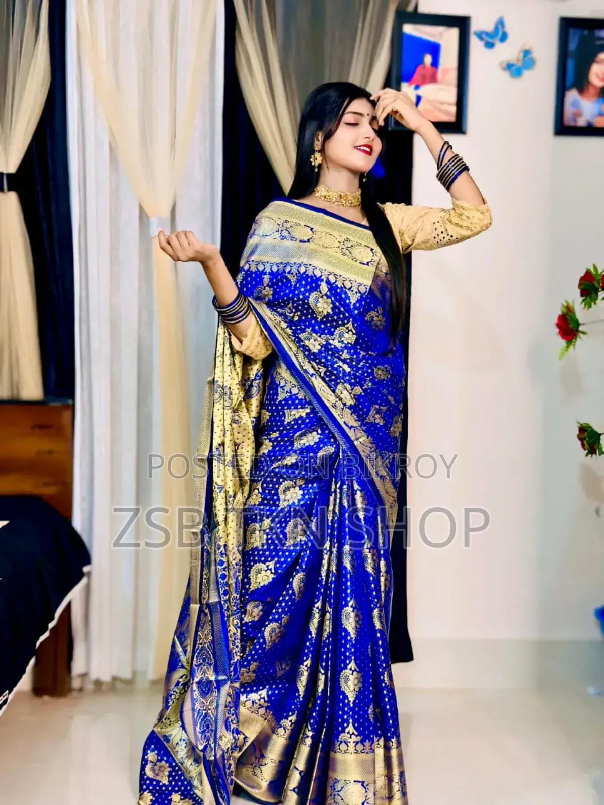 কাতান শাড়ি নতুন আপডেট কালেকশন