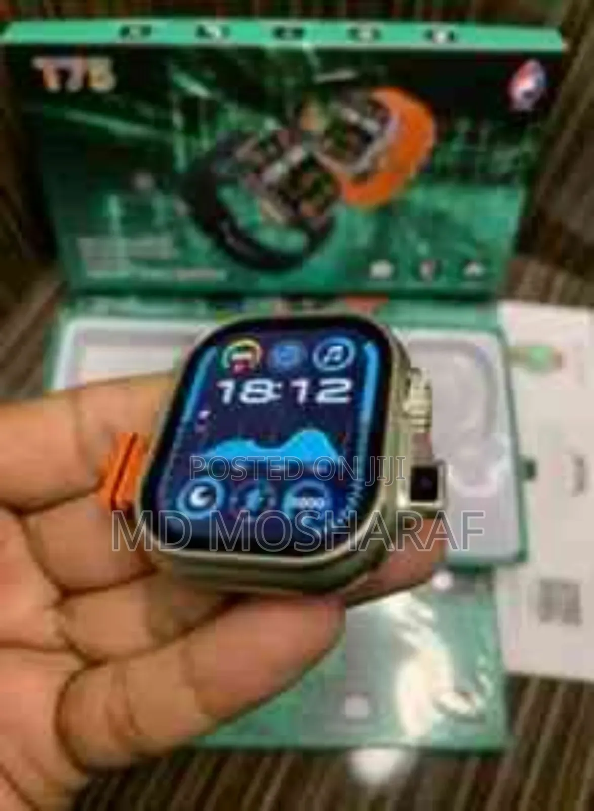 Smartwatch T75 Ultra 4g Smart Watch, Sim Card Support,