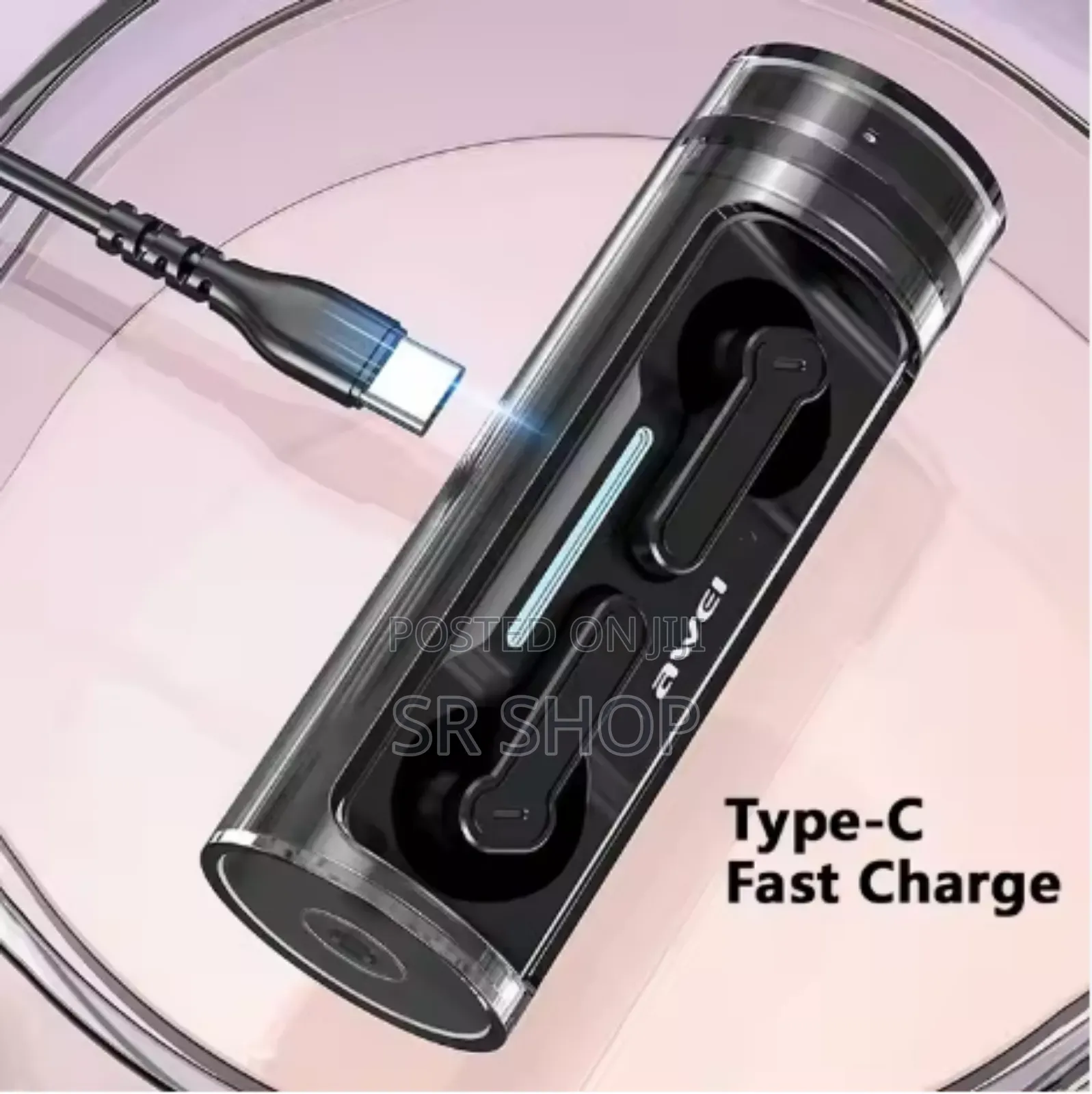 Awei T77 TWS Wireless Earphone Double Mic Enc Bluetooth 5.3