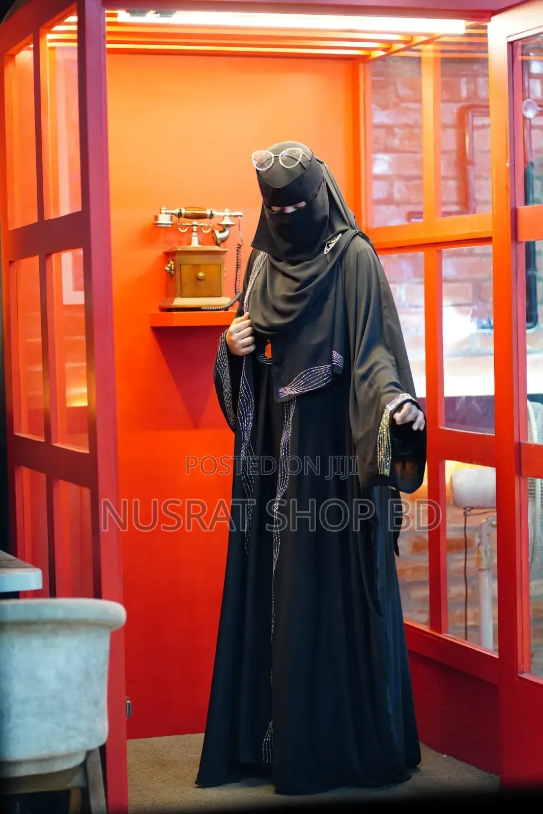 Dubai Party Borkha ৫ পিসের : সেট)