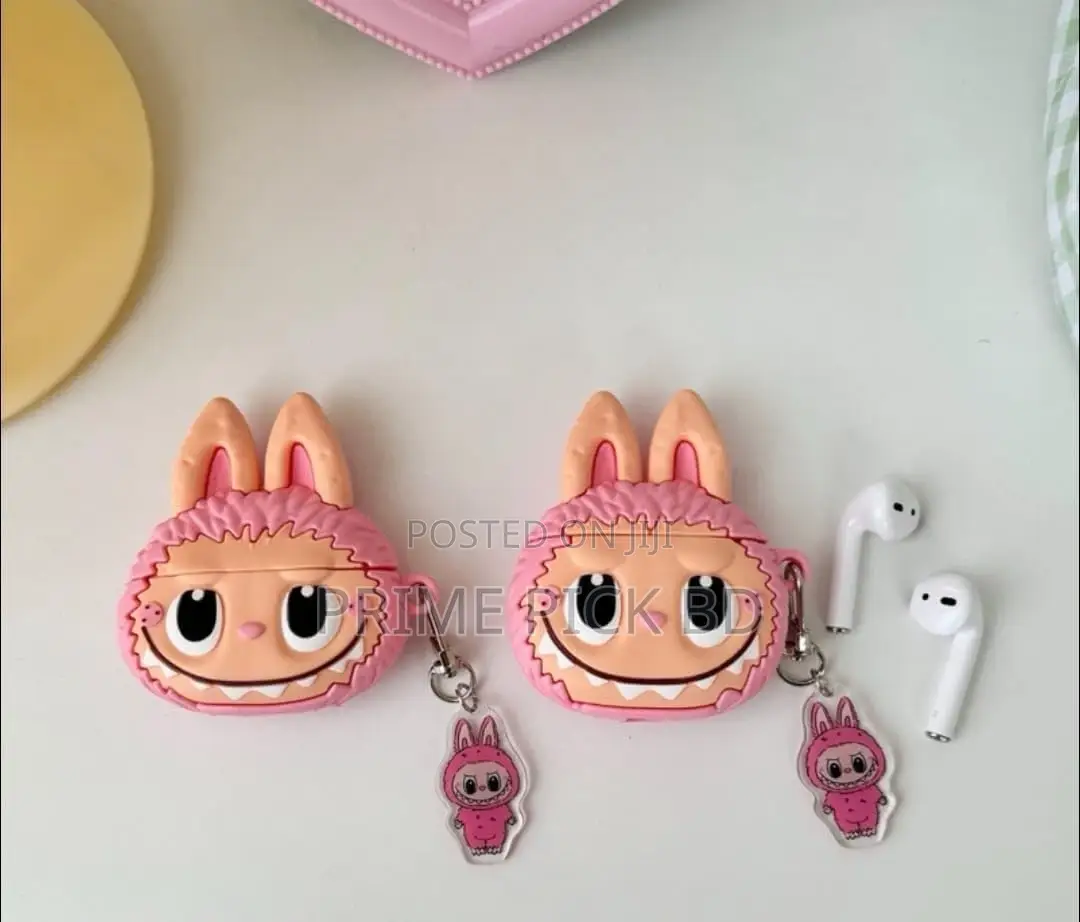 Cute Cartoon 3d Silicone Wireless Earbuds