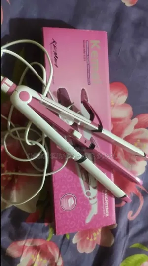 Photo - Kemei 3 in 1 Hair Straightener