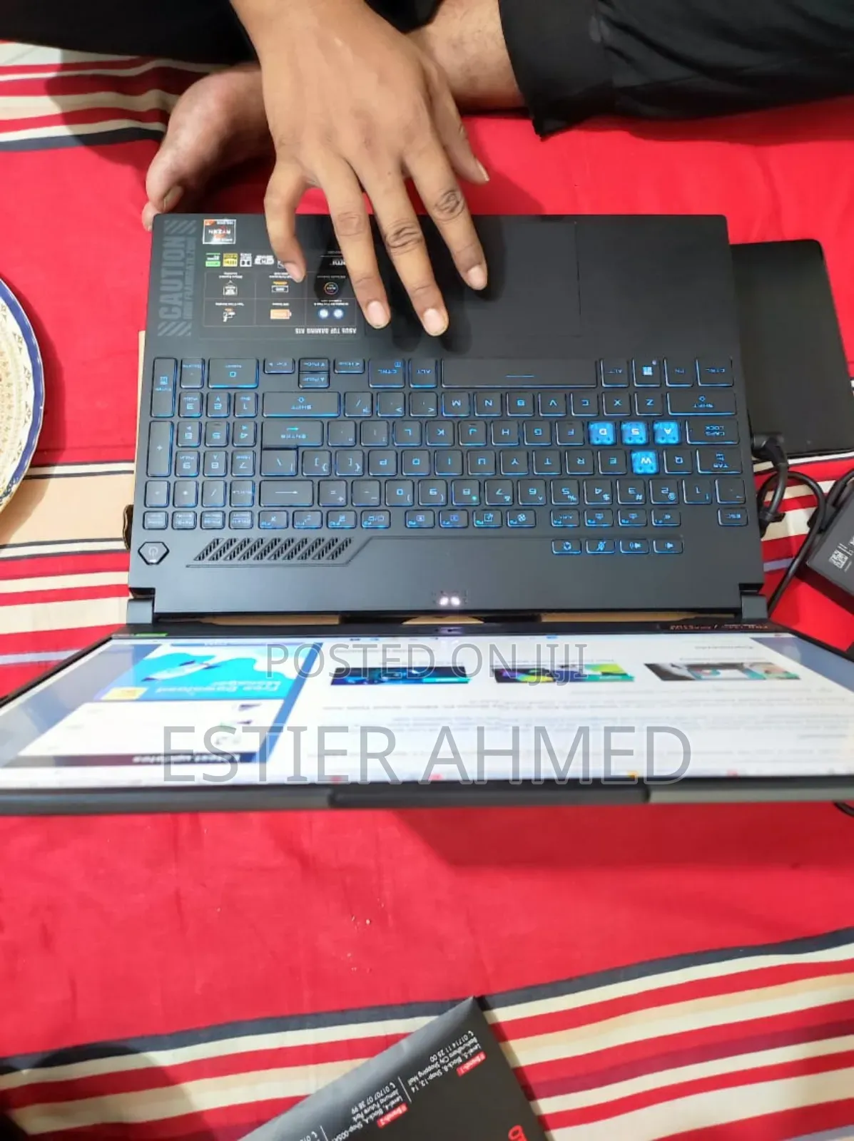 New Laptop Asus TUF Gaming A15 16GB AMD Ryzen 7 SSD 1T