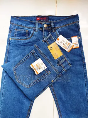 Photo - Semi Narrow Slim Fit Denim Pant