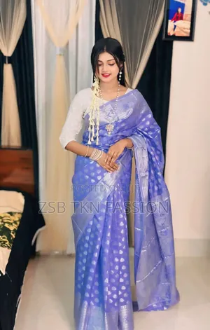 Attractive Soft Silk Katan Saree.