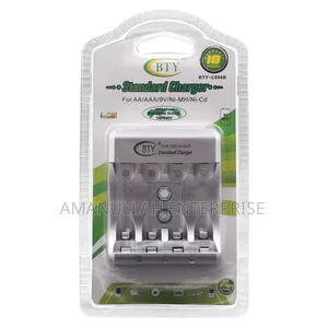 Photo - Topy Battery Charger for Aa, Aaa, 9v Rechargeable Batteries.