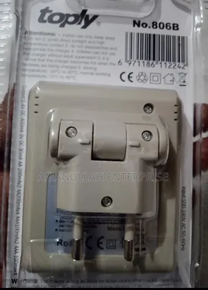 Topy Battery Charger for Aa, Aaa, 9v Rechargeable Batteries.