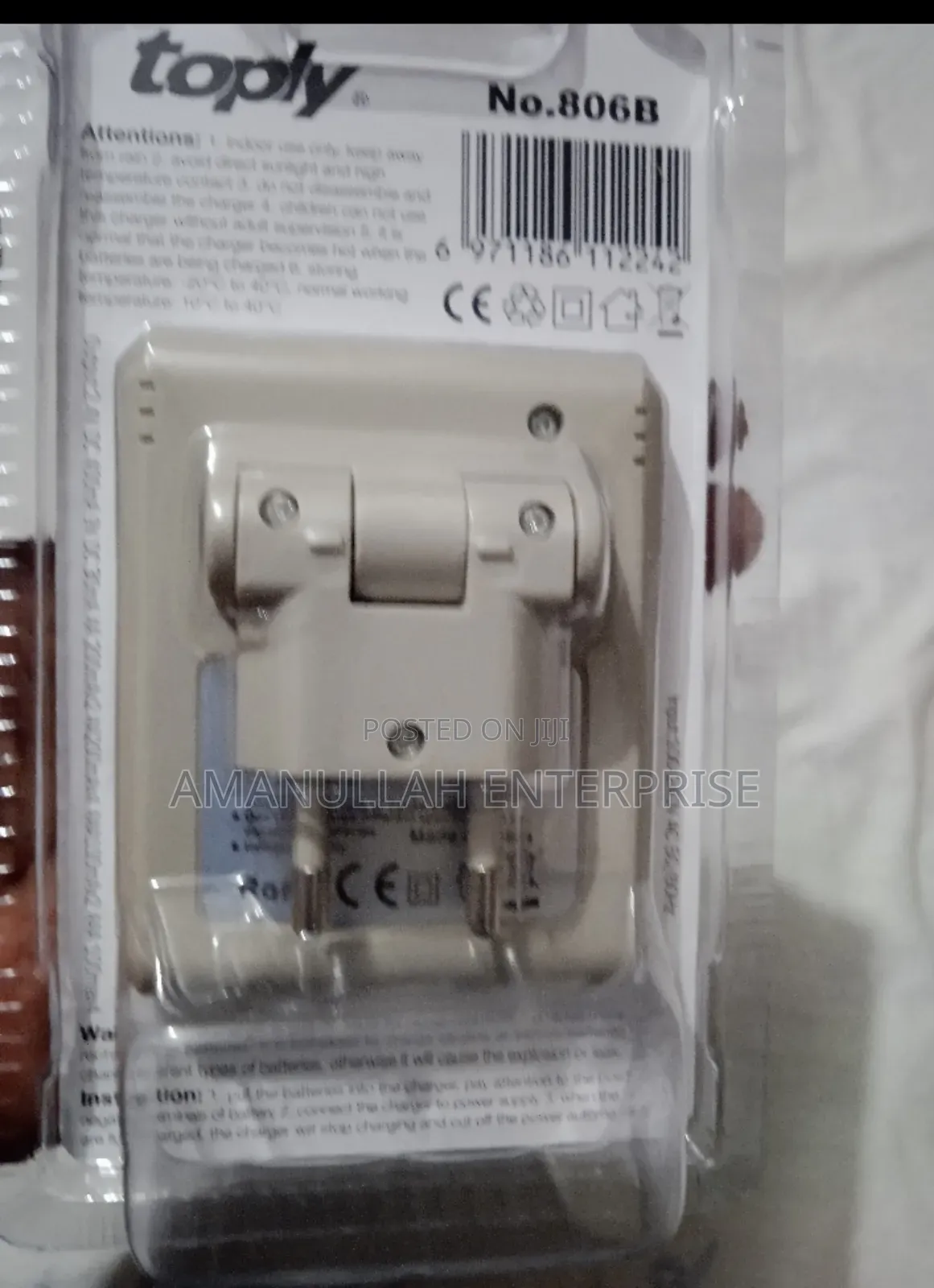 Topy Battery Charger for Aa, Aaa, 9v Rechargeable Batteries.