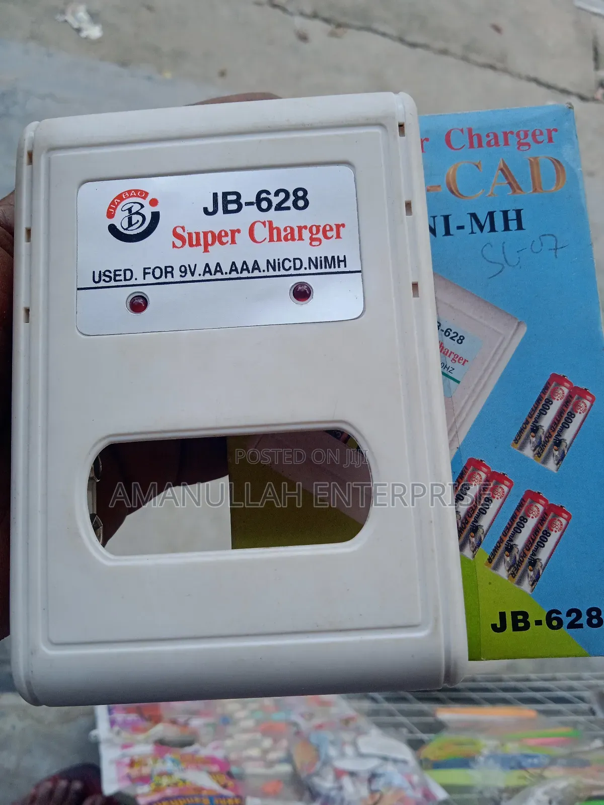 Jiabao Jb-628 Ni-Cd/Ni-Mh Battery Charger – Super Fast.