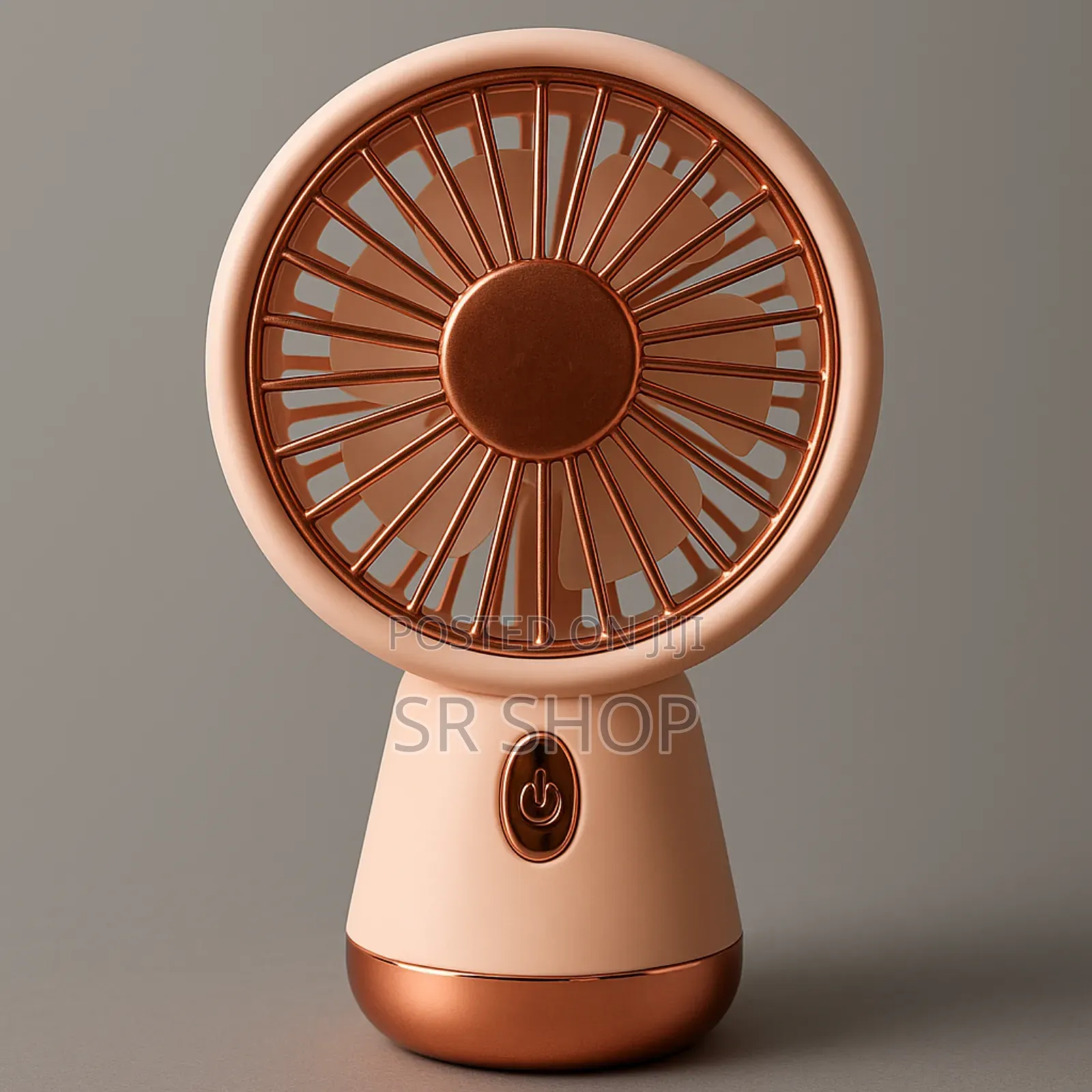 Mini Usb Rechargeable Desktop Fan – 5 Speed Gear