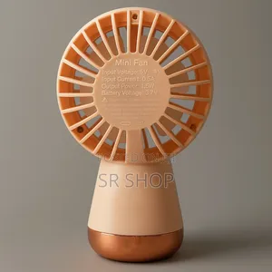 Mini Usb Rechargeable Desktop Fan – 5 Speed Gear