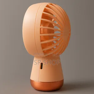 Mini Usb Rechargeable Desktop Fan – 5 Speed Gear