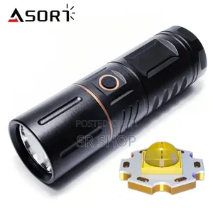Photo - Strong Light Lamp T40 Led Flashlight Usb Rechargeable