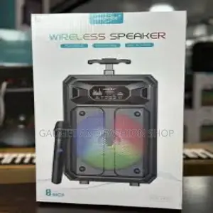 8 Inch Speaker Bluetooth GTS 2176 With Microphone