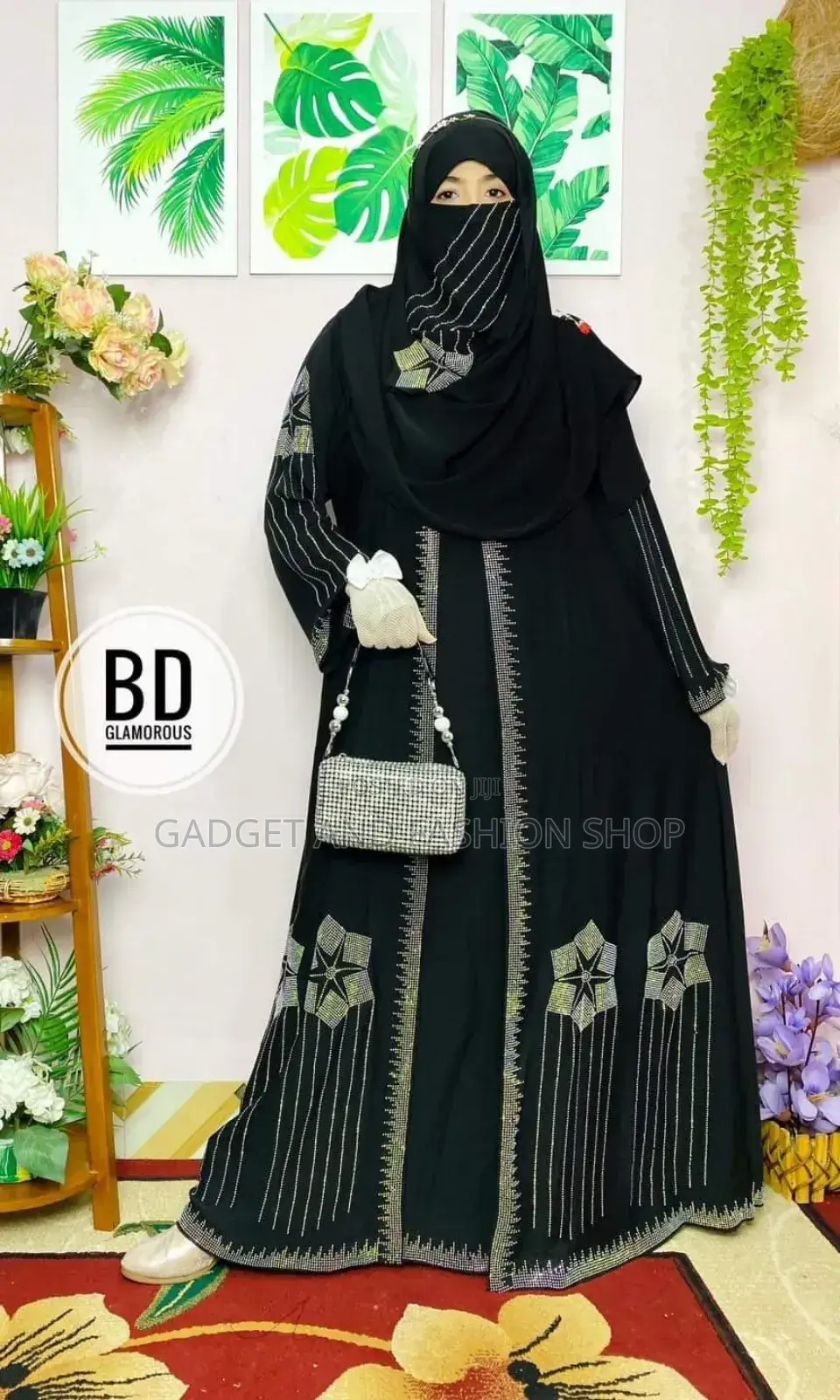 New Design Stylish Abaya Burkha Full Set