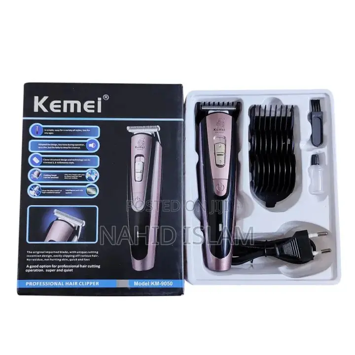 Kemei Km-9050 Rechargeable Hair Trimmer