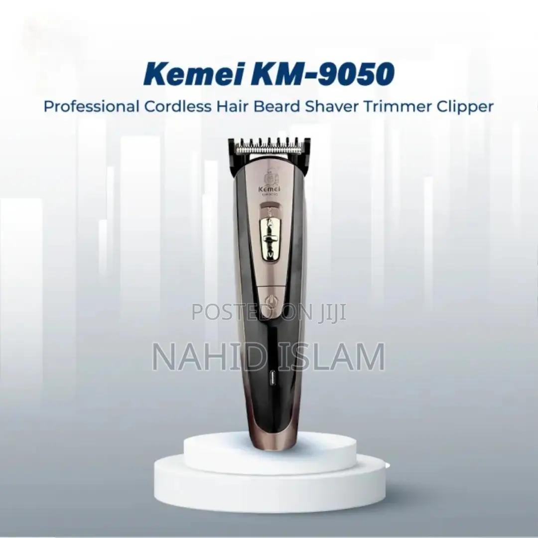 Kemei Km-9050 Rechargeable Hair Trimmer