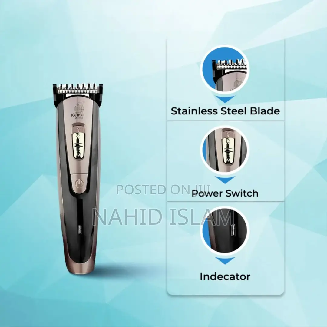 Kemei Km-9050 Rechargeable Hair Trimmer