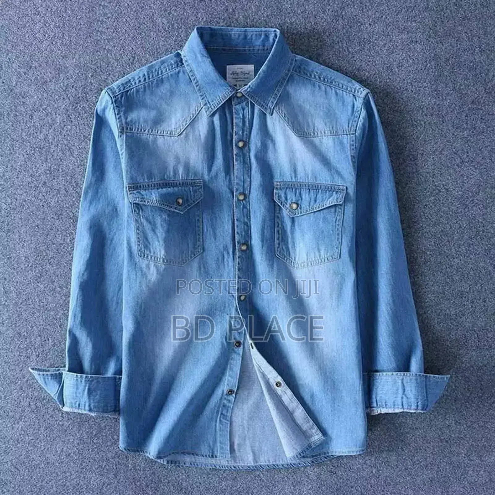 Top Selling Denim Long Sleeve Casual Shirt