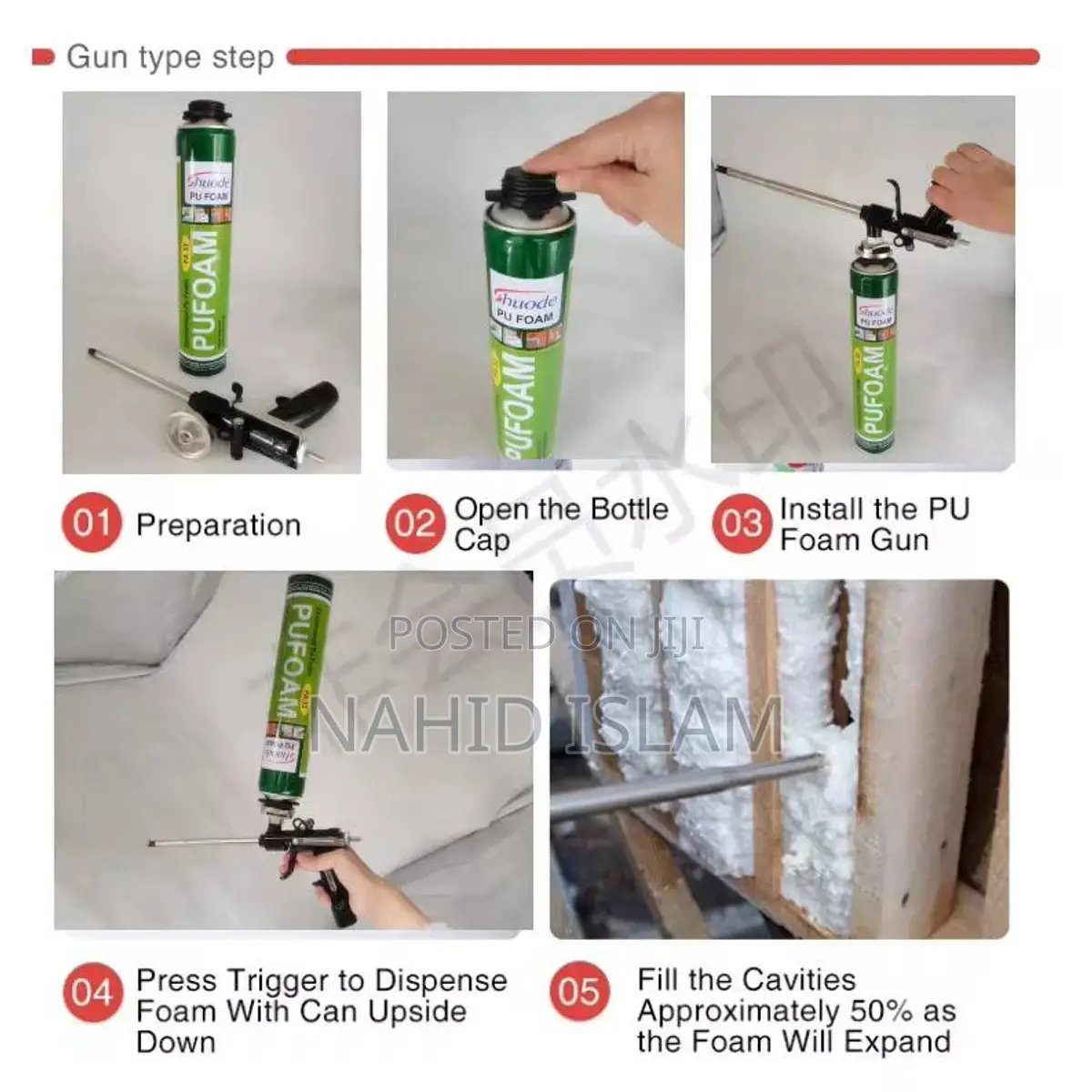 Pu Foam/ Poiyurithine Spray 750ml