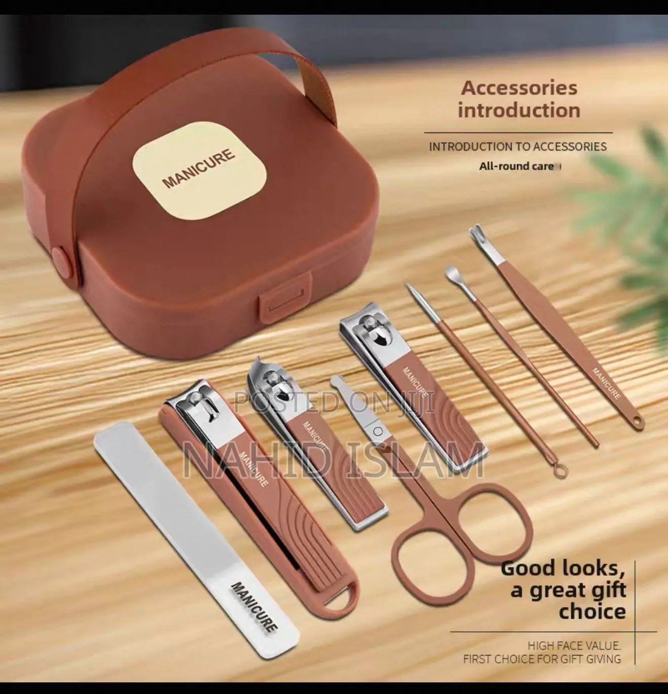 Portable Manicure Set (8 Pieces)