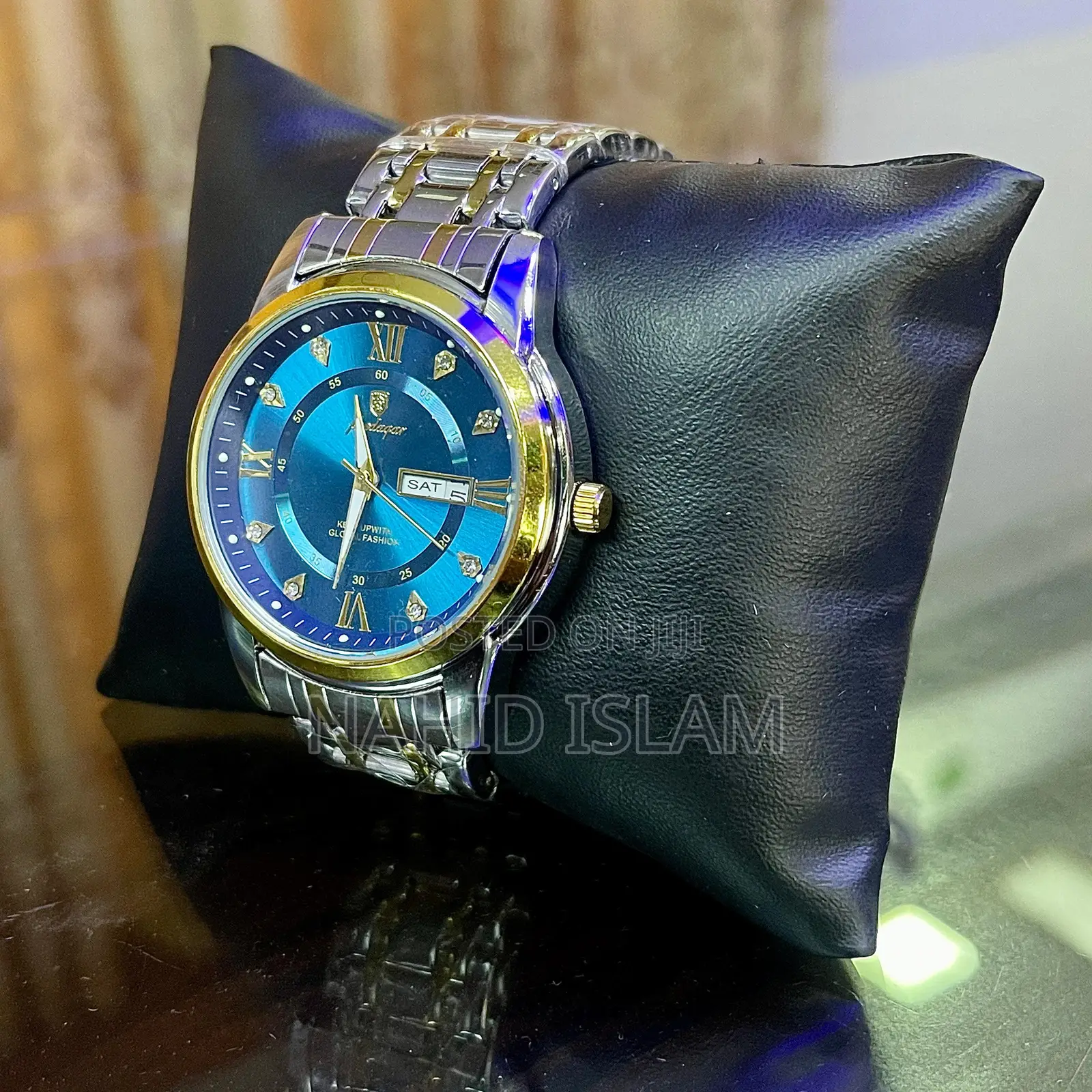 Poedagar Fashion Quartz Watch for Men - Blue