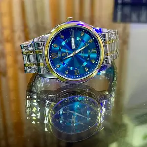 Poedagar Fashion Quartz Watch for Men - Blue