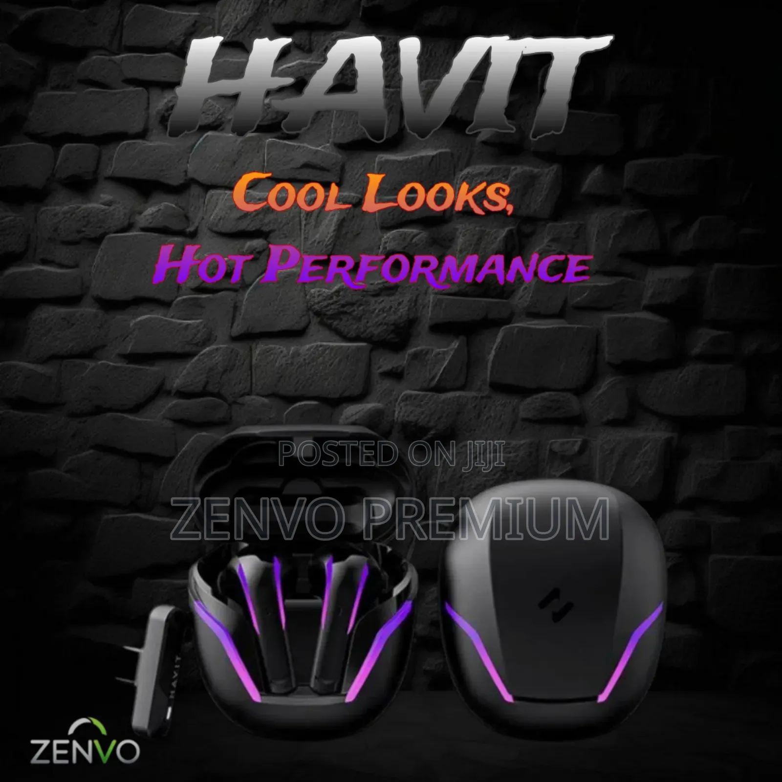 Havit Tw970 True Wireless Stereo Gaming Earbuds