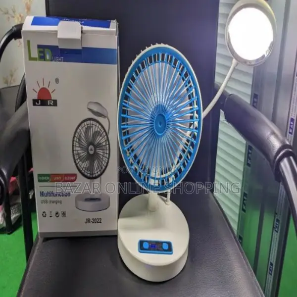 Light Elegant Fan 3000 Mah Battery Power.