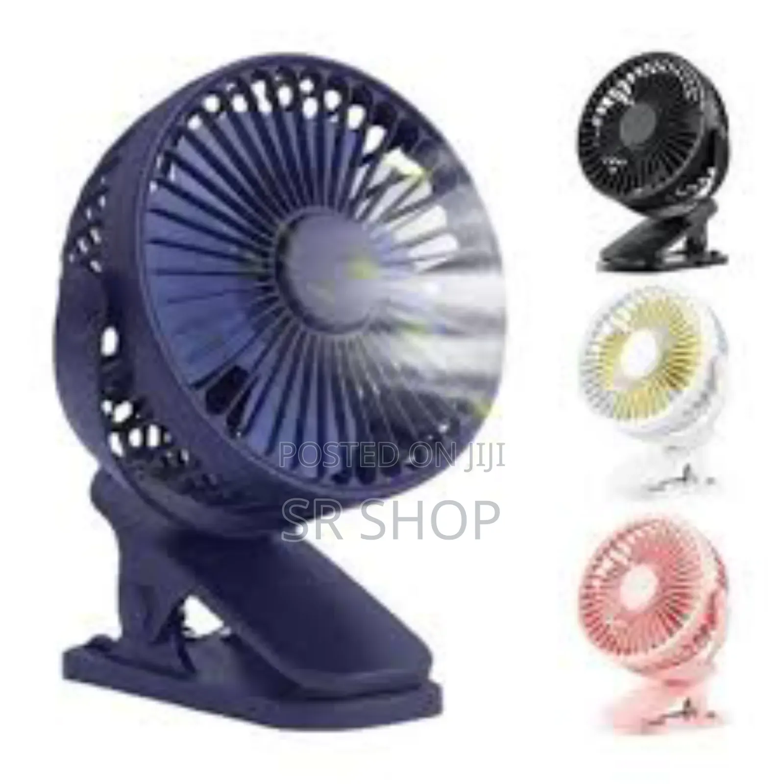 P8 Portable Mini Usb Rechargeable 1200mah Mini Clip Fan