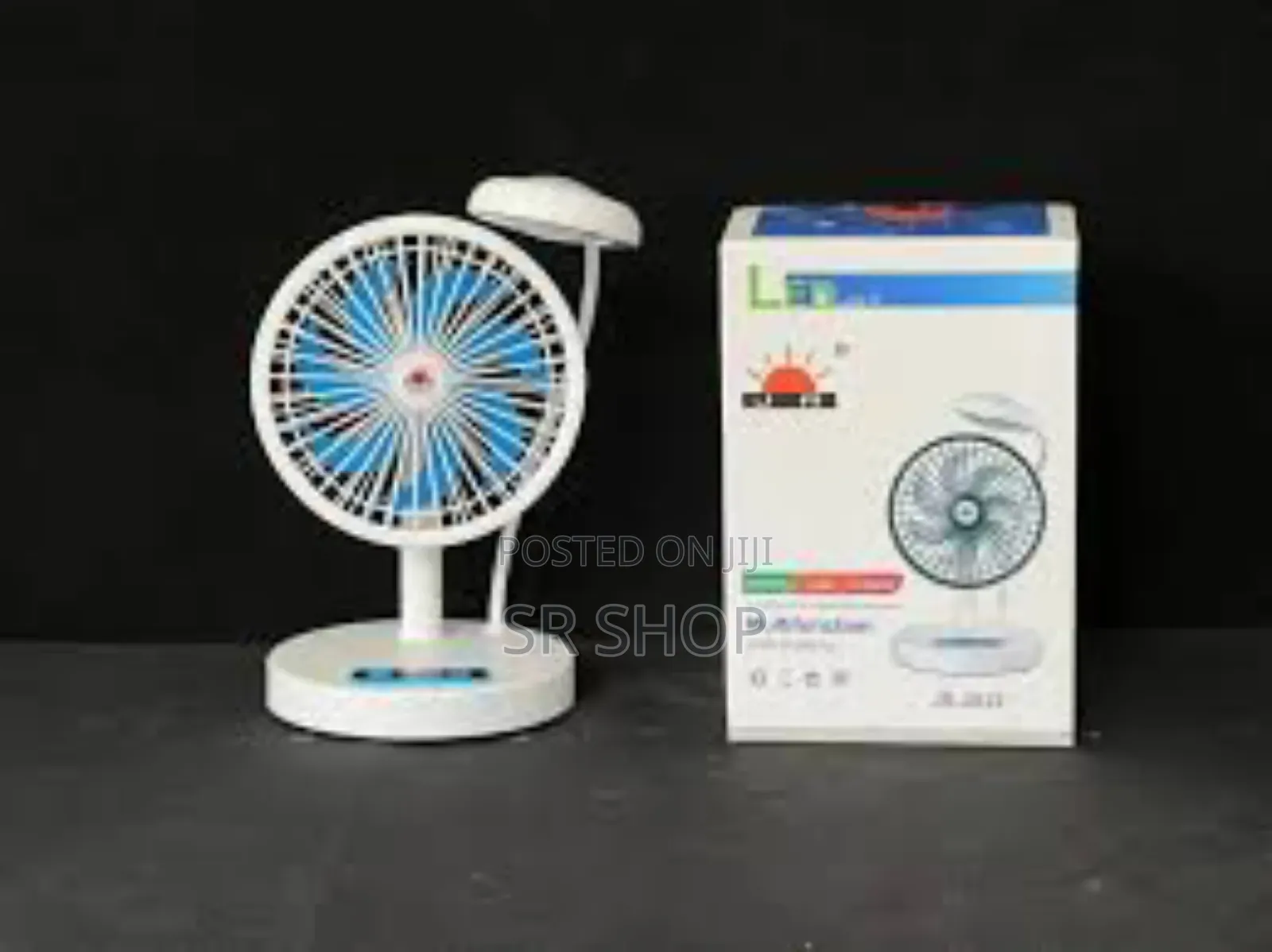 Rechargeable Folding Fan Mini Fan With Led Light-Jr 2022