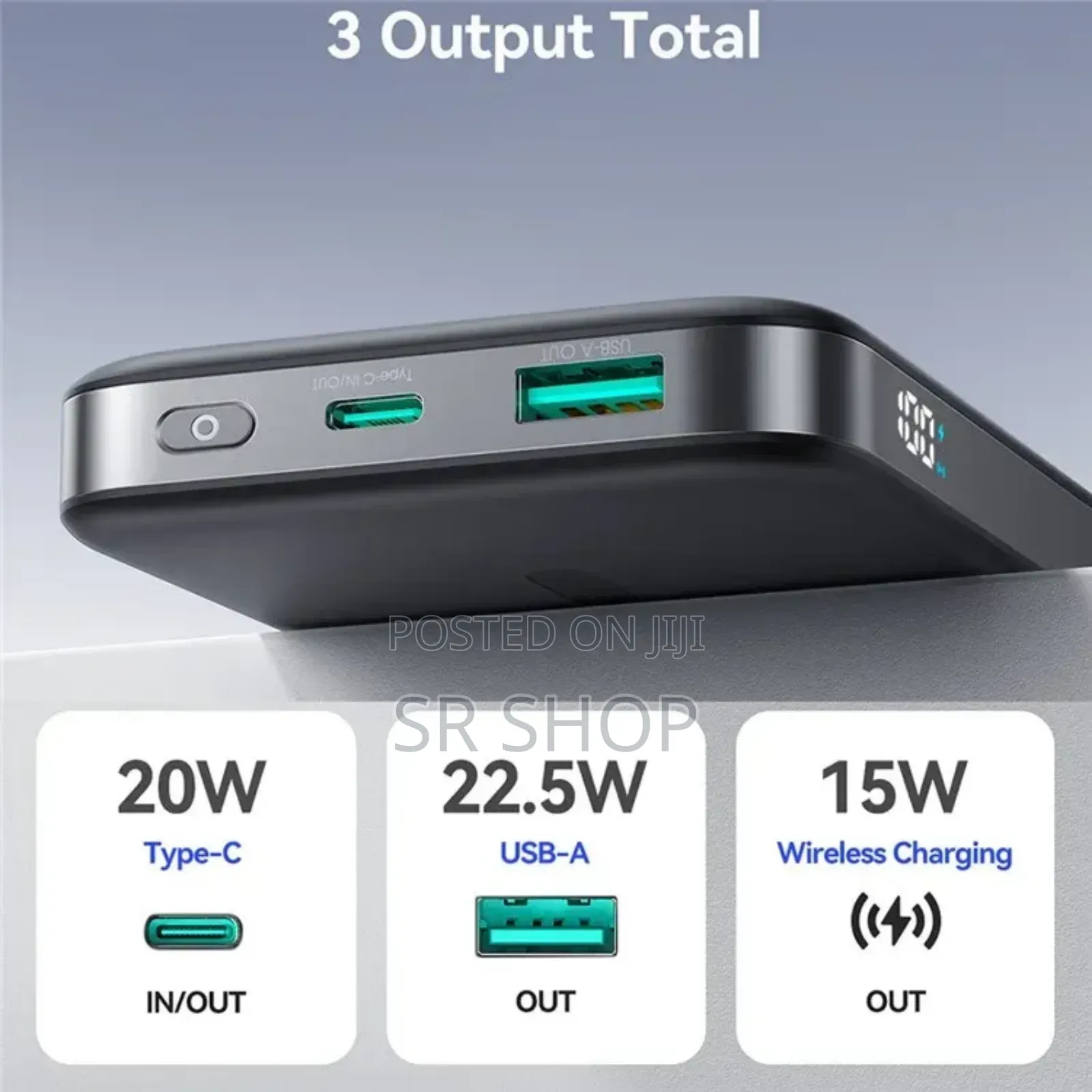 Joyroom Jr-Pbm12 22.5w 10000mah Wireless Power Bank