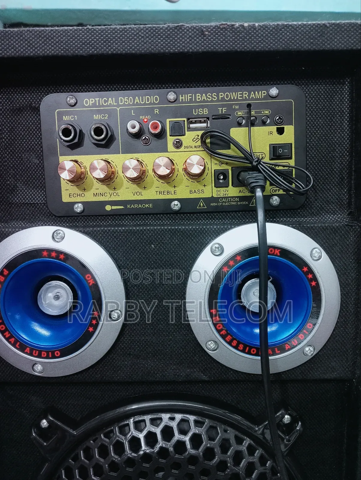 Karaoke সিস্টেম 8 ইঞ্চি ডাবল স্পিকার সাউন্ড কোয়ালিটি ভালো